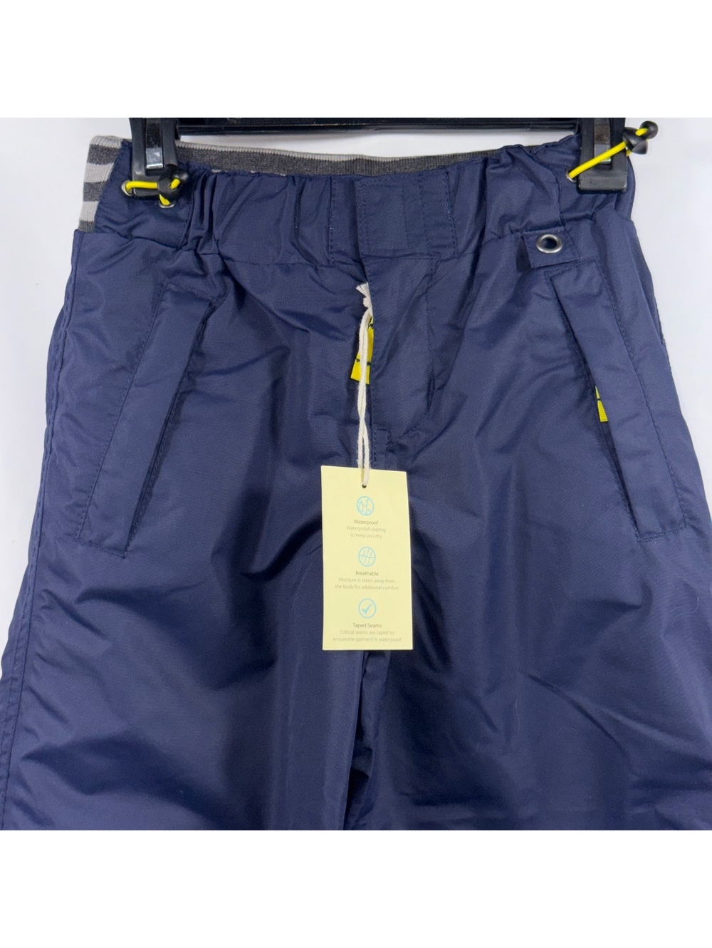 Mini Boden Kids Navy Waterproof Snow Ski Pants Size 6-7Y NWT - Picture 2 of 14